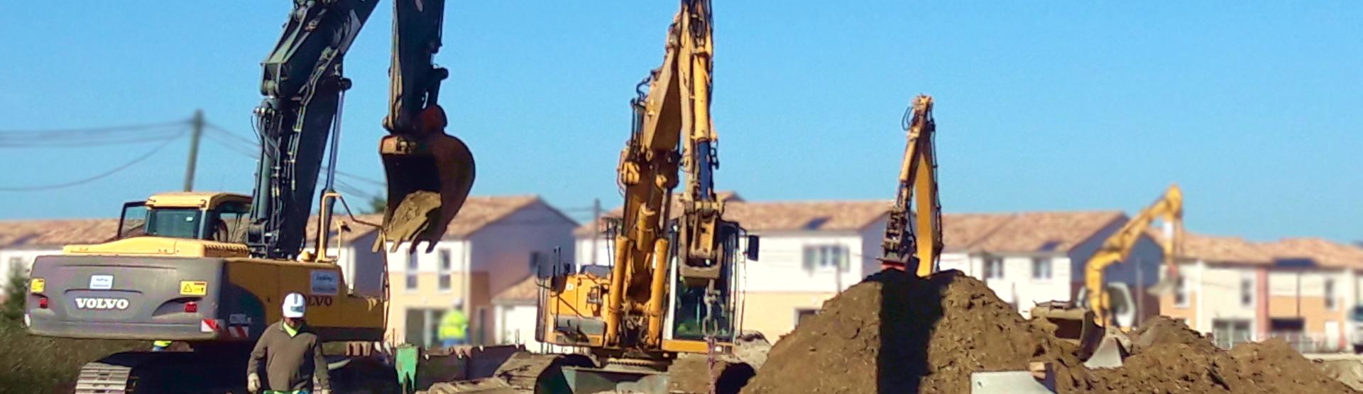 Tranchée et machines de travaux Sogatrap